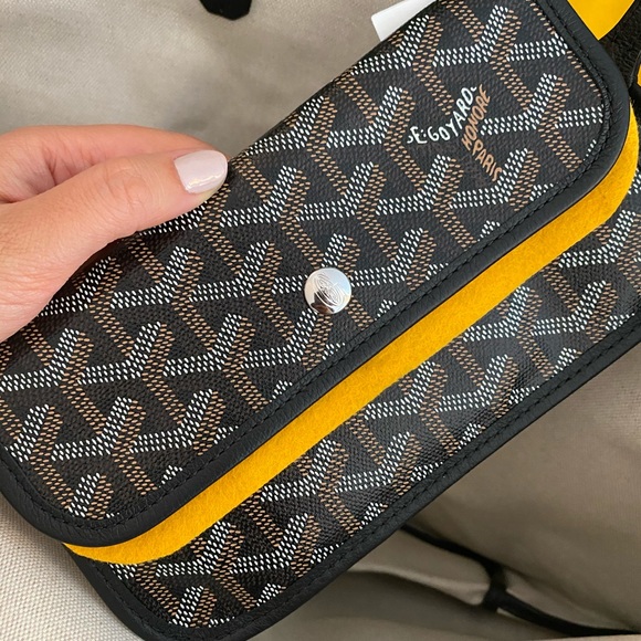 BRAND NEW W/ TAGS Goyard St. Louis PM Black - Picture 5 of 8